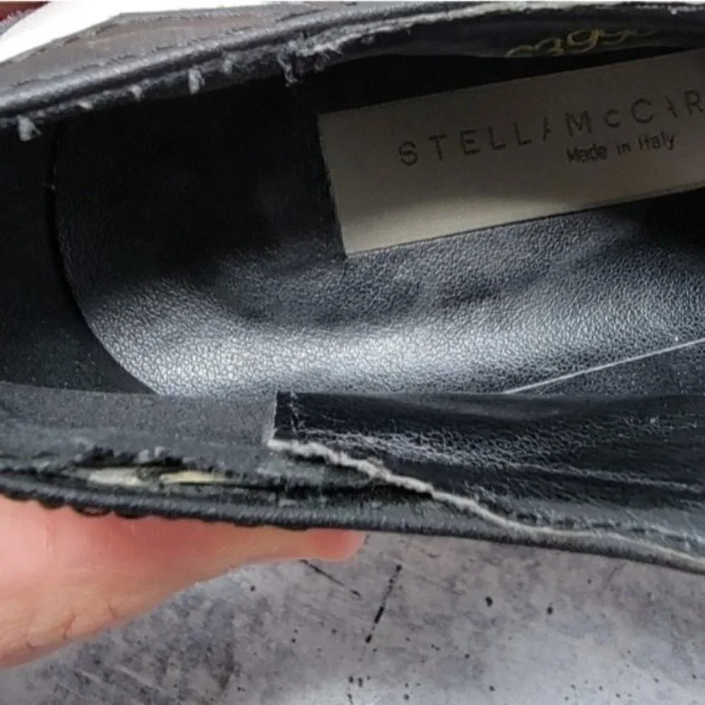 Stella McCartney | Black Elyse Star Platform Sneakers Size EU 38